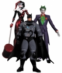 Batman Hush pack figurines Stealth Batman, Joker & Harley Quinn DC Collectibles