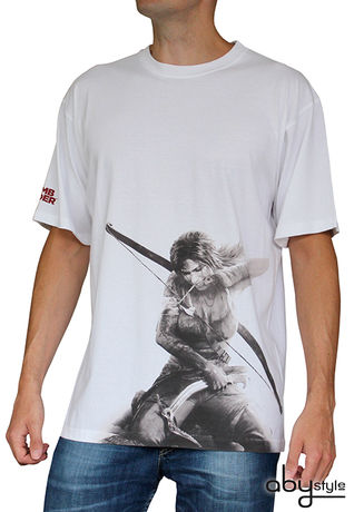 Tomb Raider - T-shirt Lara Croft Homme Abystyle