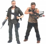 Walking Dead Tv S.4 Dixon Brother 2 Pack : Daryl & Merle Mcfarlane