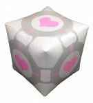 Portal pouf gonflable Companion Cube 49 cm