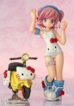 Shizuku Minase With Hello Kitty Statue Griffon