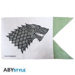 Game Of Thrones Drapeau Stark 70X120 cm Abystyle