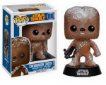 Star Wars POP! Bobble Head Chewbacca Hoth Snow Drift Exclusive Funko
