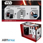 Star Wars Coffret cadeau Darth Vader & stormtroopers mug + porte-clés + badges Abystyle