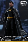 Batman Returns Le Défi pack 2 figurines Movie Masterpiece Batman & Bruce Wayne 12" Hot Toys