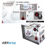 Assassin's Creed Pack Mug + Porte-clés +
                      Badges Abystyle