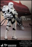 Star Wars Episode VII figurine Movie Masterpiece First Order Flametrooper 12" Hot Toys