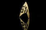 Star Trek réplique 1/1 Starfleet badge magnétique 50th Anniversary Quantum Mechanix