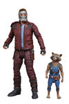 Les gardiens de la galaxie 2 Marvel Select figurine Star-Lord & Rocket Raccoon Diamond Select